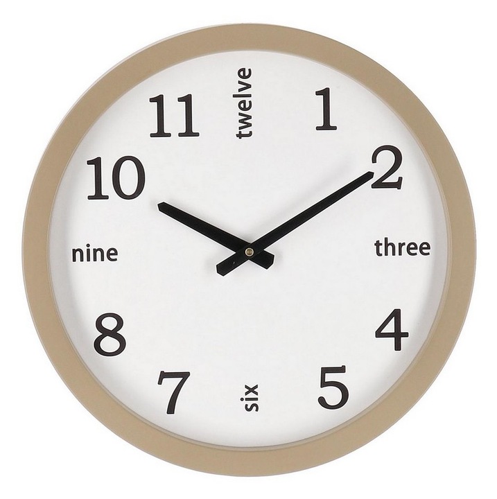 Falióra, természet, fekete-fehér, Elklin, Ø40x5