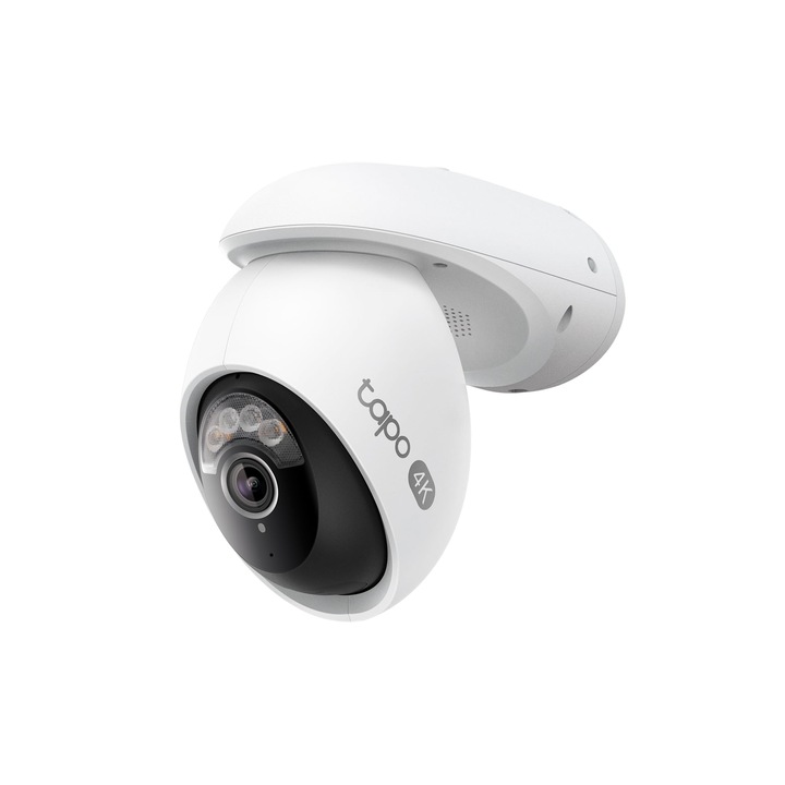 Tapo C560Ws 4K biztonsági kamera, Wi-Fi 6, színes éjjellátó, 360°