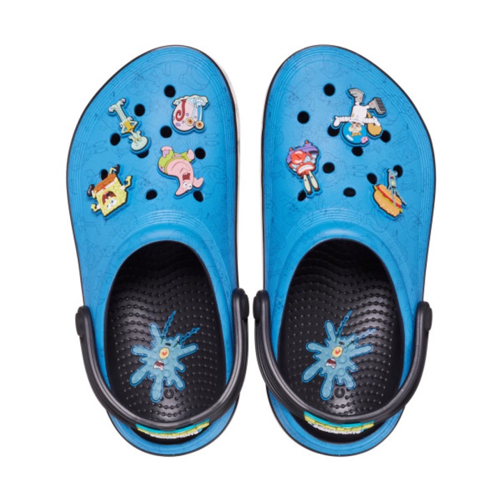 Сабо Crocs Spongebob Multi Off Court Clog Kids - US Черен - Black, Черен