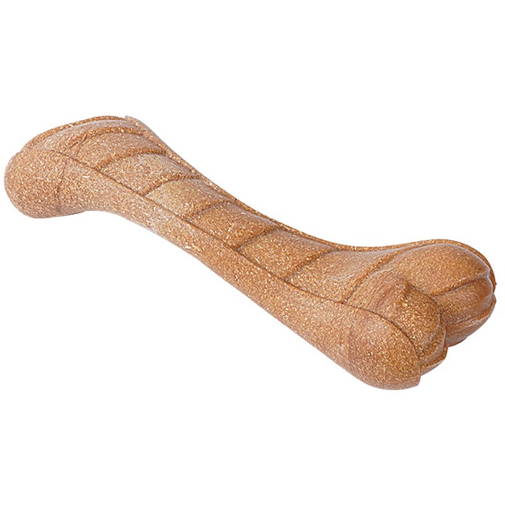 Os de Jucarie pentru Caini - Curatare Dinti, din Material Rezistent, pentru Rase Mici/Medii/Mari si Caini cu Tendinta de a Mesteca Agresiv