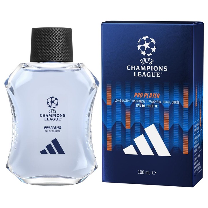 Apa de toaleta Adidas Uefa Pro Player Edt 100 ml