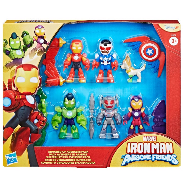 Figurina Hasbro Iron Man And His Awesome Friends Figures Armored