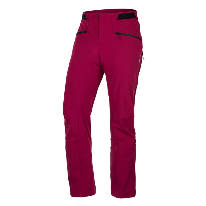 Pantaloni softshell de ski pentru femei 3L AMARIS 2XL cherry