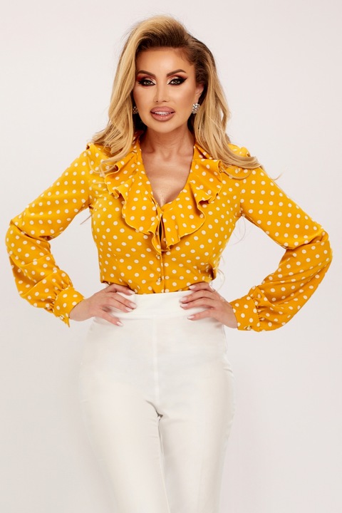 Риза с точки и волани, C 339g