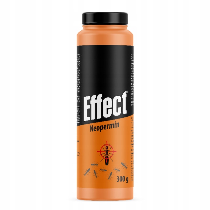 Pulbere Insecticida Pentru Combatere Furnici Si Gandaci, Effect Neopermin, 300g, Format Solnita Pentru Aplicare Usoara In Crapaturi, Actiune De Contact Imediata, Elimina Cuiburile La Interior Si Exterior, Produs Eficient, Protectie Indelungata