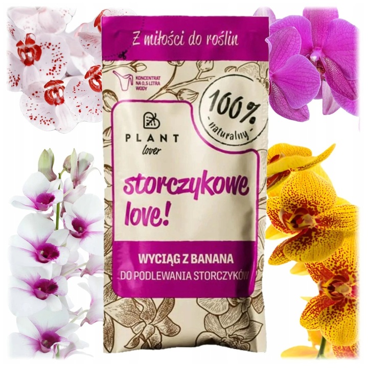 Concentrat natural pentru plante Plant Lover, 15ml, eficient impotriva, pentru orhidee