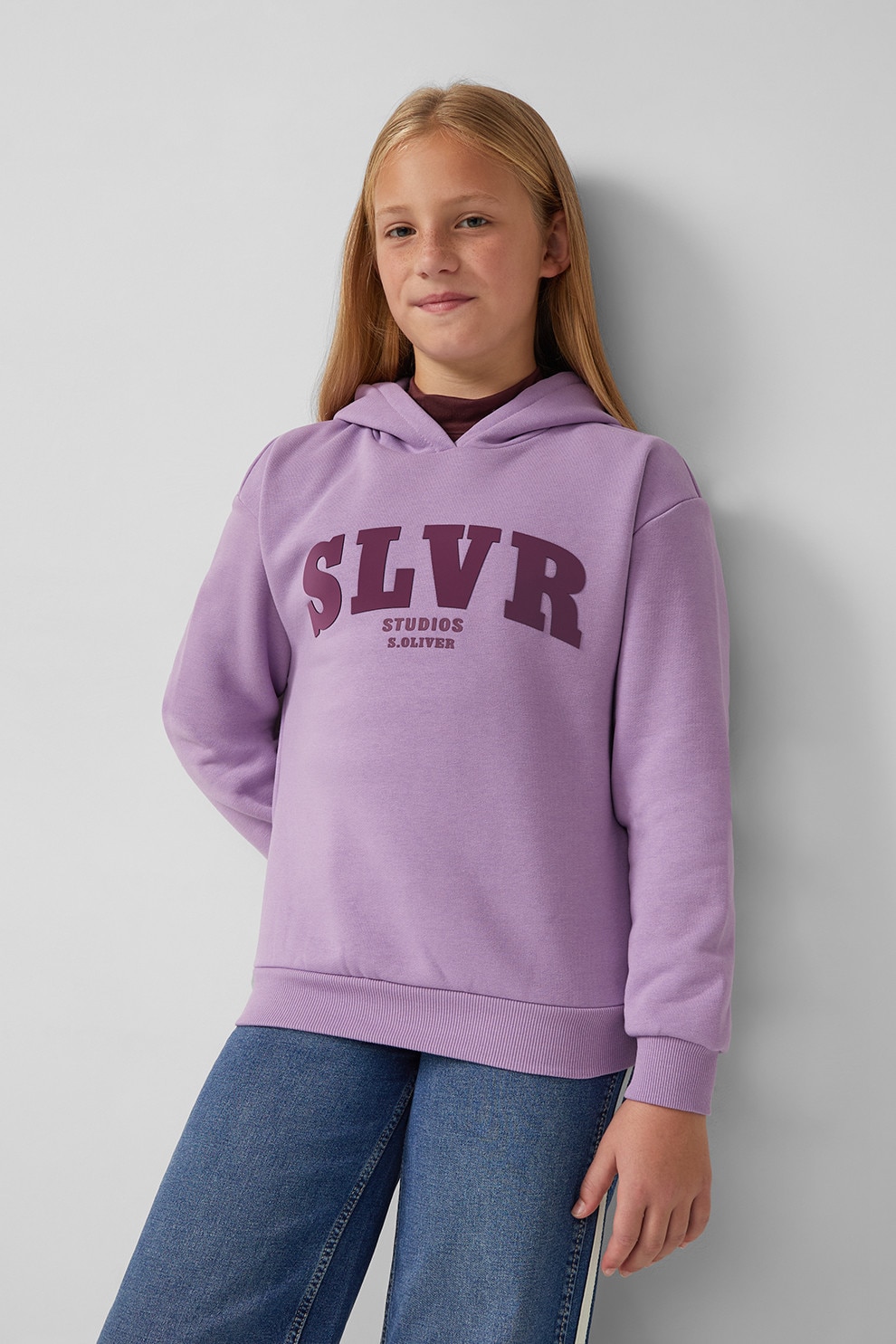 Threadgirls, Hanorac cu imprimeu text, Roz, 158 CM - eMAG.ro