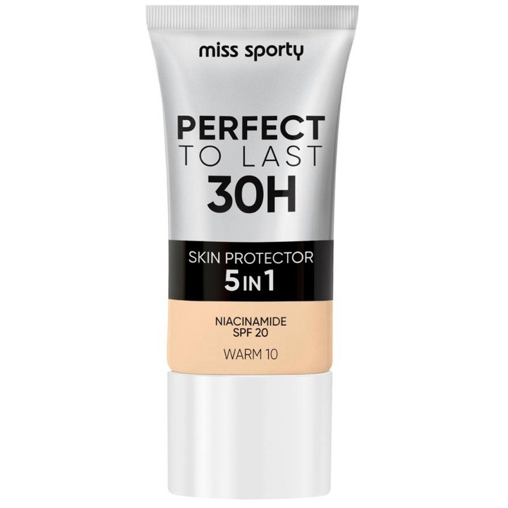 Fond De Ten Miss Sporty Perfect To Last 30H, 10 Warm, 22 Ml