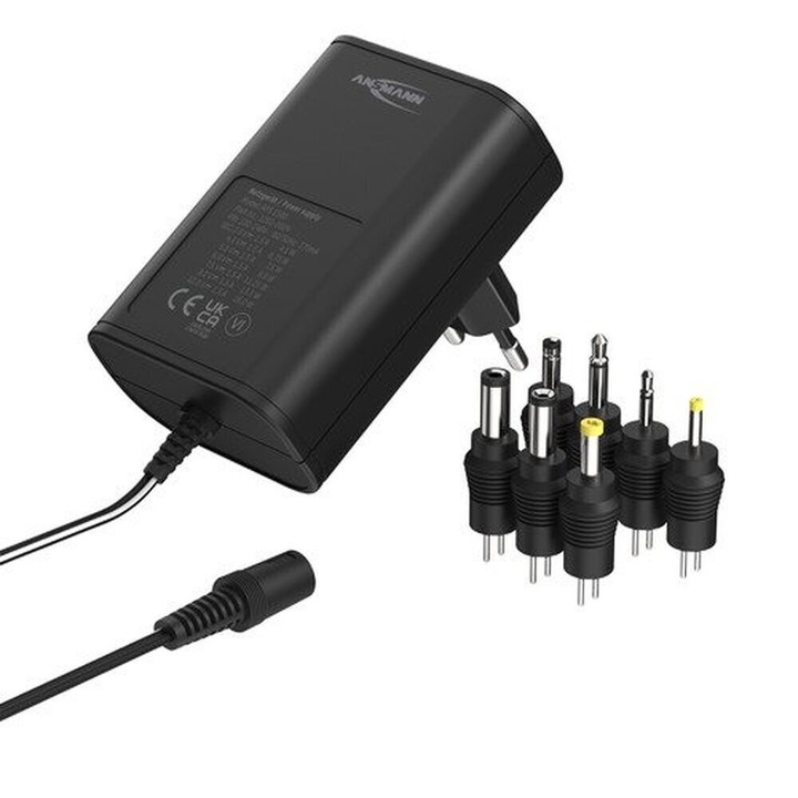 ANSMANN APS 1500 tápegység 3-12V 1,5A 18W