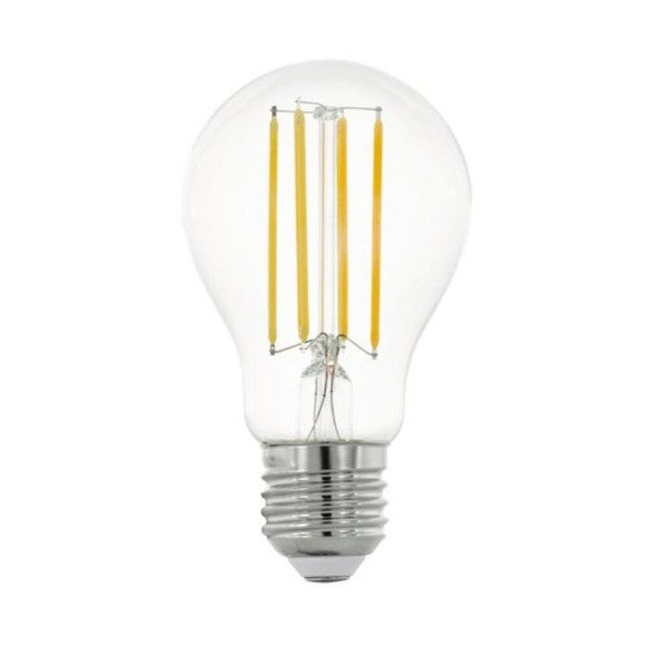 LED lámpa, égő, izzószálas hatás, filament, E27, 6W, természetes fehér, dimmelhető, EGLO Connect.Z, Zigbee, 12231