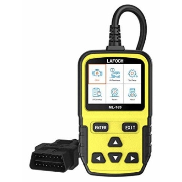 Lafoch ML169 professzionális univerzális OBD2 autós teszter