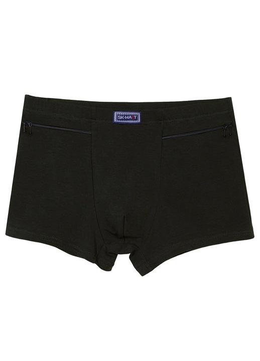 Boxeri pentru barbati, bumbac, cu buzunar in U, 3XL, negru