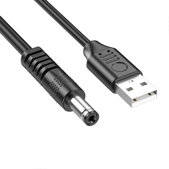 Кабел за зареждане USB към DC5V, 30см-300см, 5V3A, 6 размера, за електронни устройства