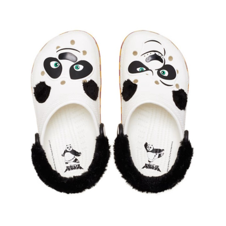Crocs Kung Fu Panda Classic Clog gyerek papucs 34-35 EU - J3 US Fehér