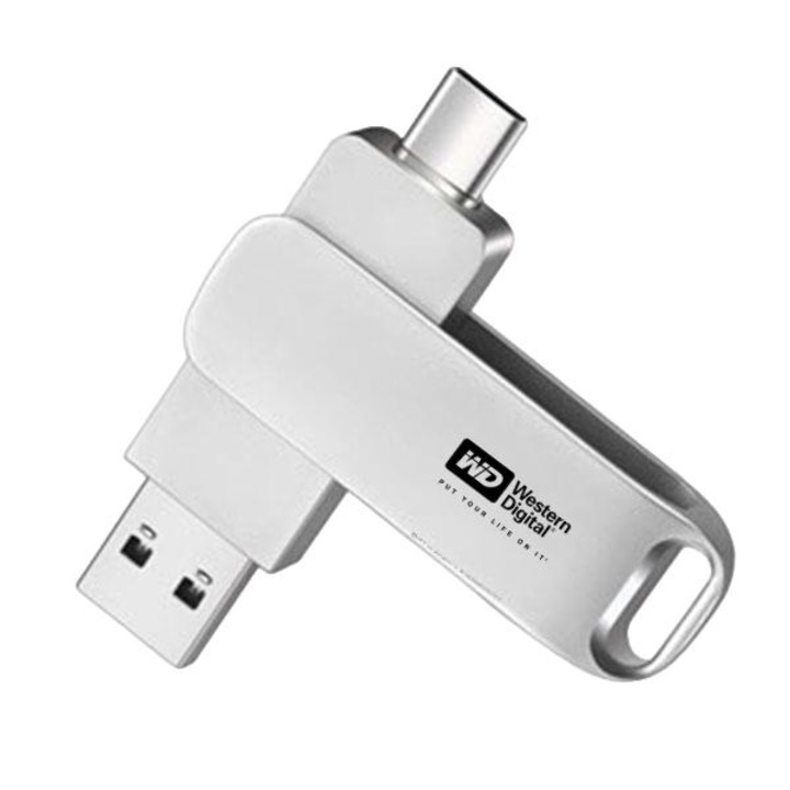 USB памет 5TB, Сребрист, USB 3.0, 69x19x5.5мм