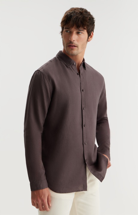 Camasa barbati, VISTULA, slim fit, Maro, 2XL