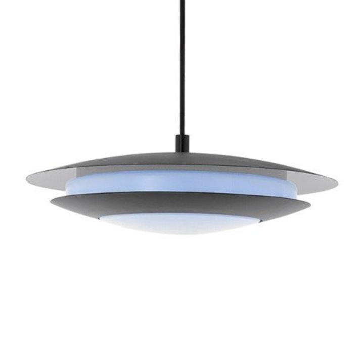 LED Пендел 27W 48,5см черен/бял MONEVAC