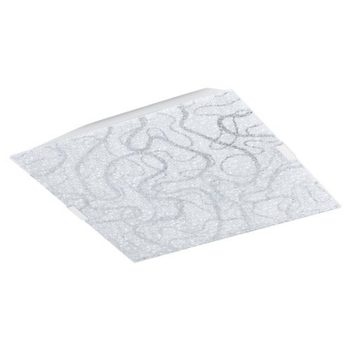 EGLO, 93538, ARDALES, fali-mennyezeti lámpa, 3000 K, LED, 9,7W, IP20, fehér, átlátszó