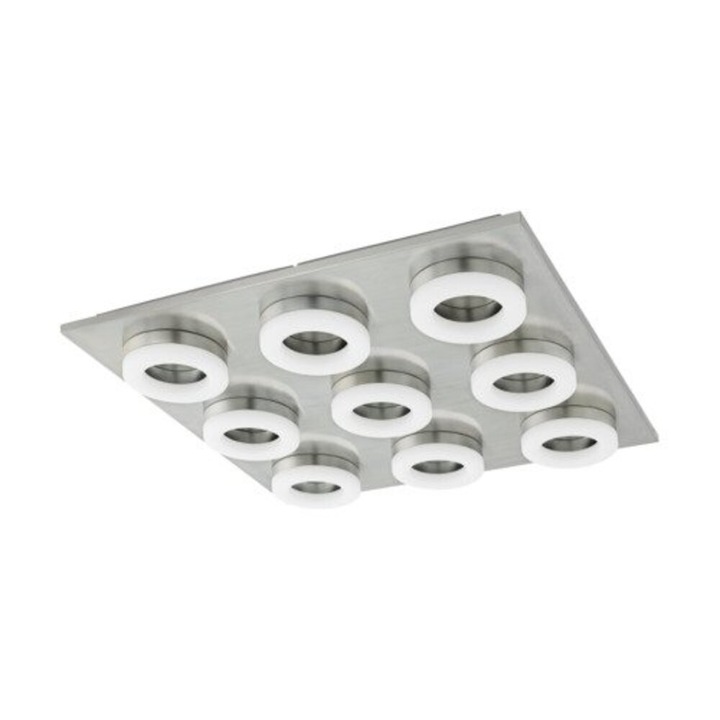 EGLO, 78689, PALENA, fali-mennyezeti lámpa, 3000 K, LED, 9X2,5W, IP20, szatinált