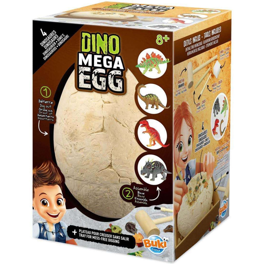 Set de joaca Buki - Dino Mega Egg