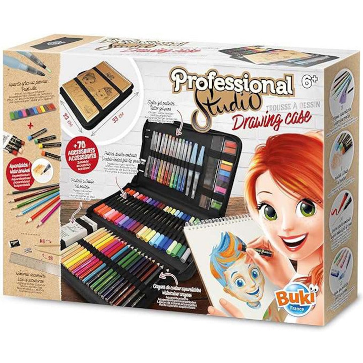 Set de desenat Buki - Studio profesional de desenat