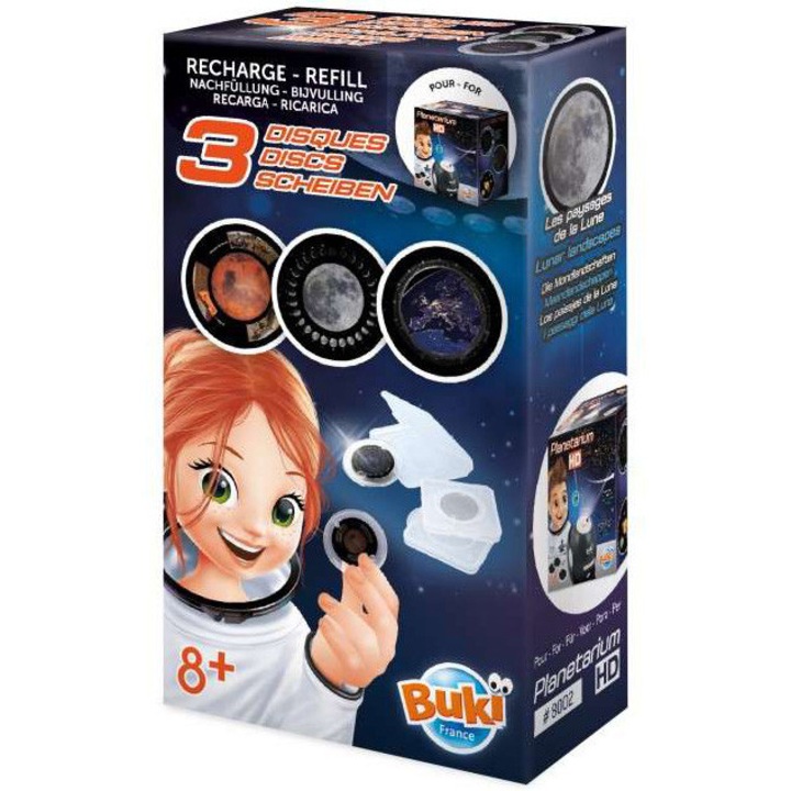 Set 3 discuri Buki - Planetarium HD