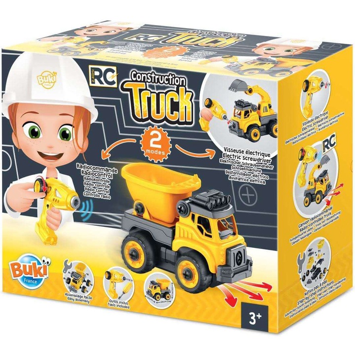 Buki RC játékszett, Dömper/Kotrógép