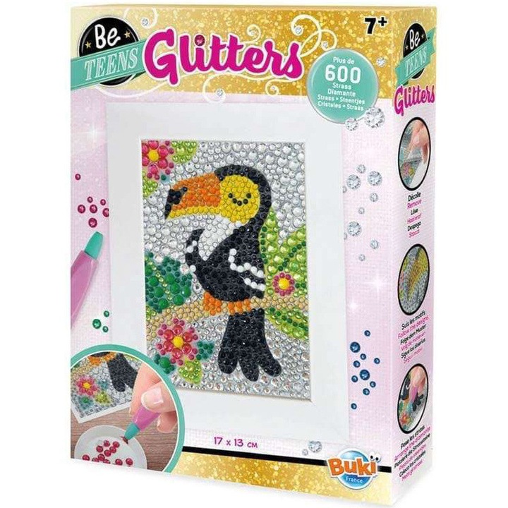 Set creatie Buki - Be Teens, Glitters, Tucan