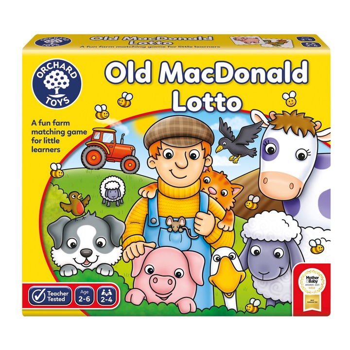 Orchard Toys oktató játék – Lotto: Old MacDonald