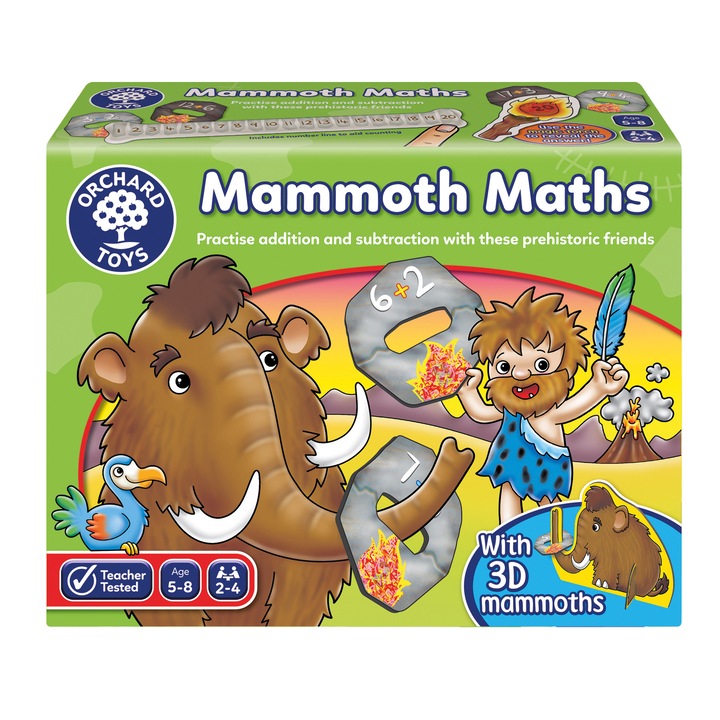 Joc educativ Orchard Toys - Matematica mamutilor