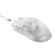 Безжична геймърска мишка (MS970WB Pro) 2.4GHz, 800/1600/2400/3200/6400/12000 DPI, 300mAh Прозрачно бяло, Прозрачна