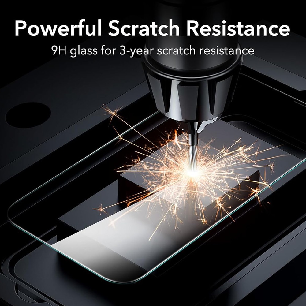 Folie pentru iPhone 17 Pro Max (set 3) - ESR Tempered Glass - Clear