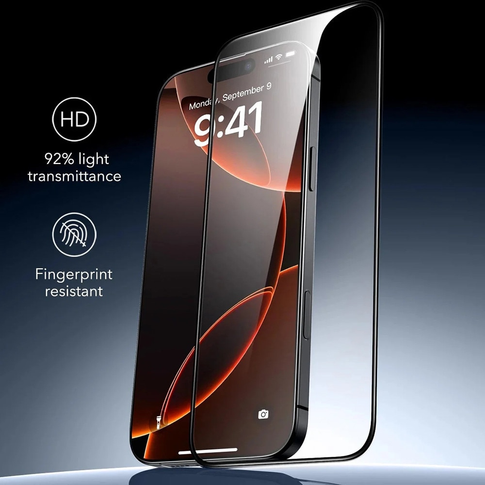 Folie pentru iPhone 17 Pro Max (set 3) - ESR Armorite Screen Protector UltraFit - Clear