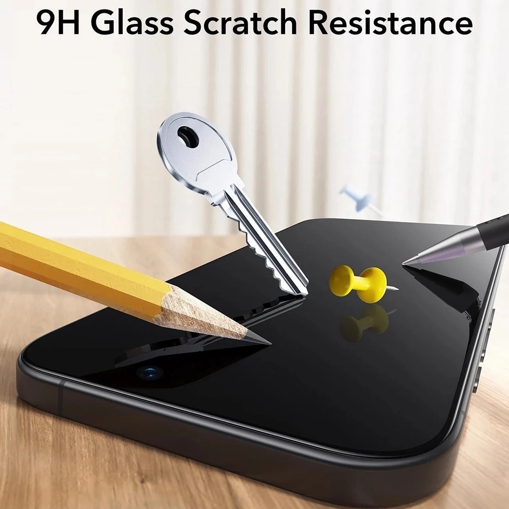 Folie pentru iPhone 17 (set 3) - ESR Tempered Glass UltraFit - Clear