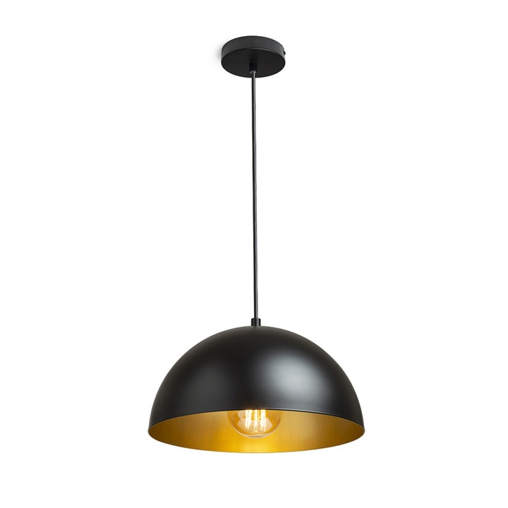 Rendl R14110 Gladys Пендел с метален абажур за LED E27 крушка, 15 W, 230V