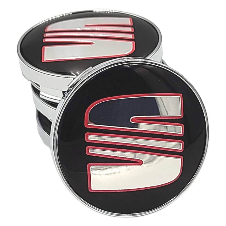 Capace roti ATA, set 4 buc, 60x57mm, ABS, pentru SEAT, rezistente la intemperii