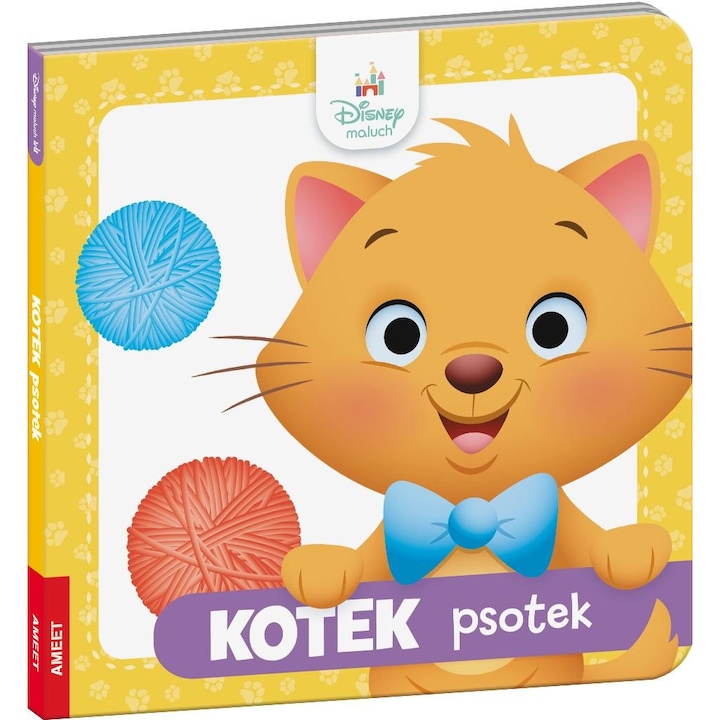 Jucarie de plus, Disney Maluch, Kotek Psotek, multicolor, 30x25cm