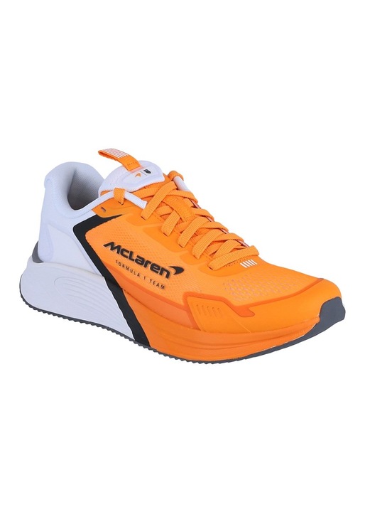 Pantofi sport K-Swiss Aero Active X Mclaren II 2025 04410831, sintetic, alb/portocaliu