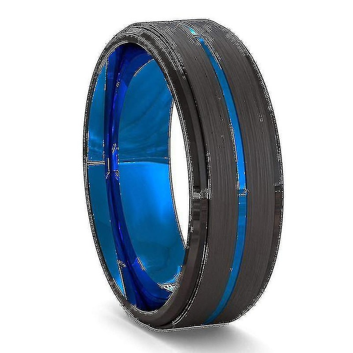 Set inele fashion, aliaj placat cu aur, 7x8mm, pentru barbati si femei