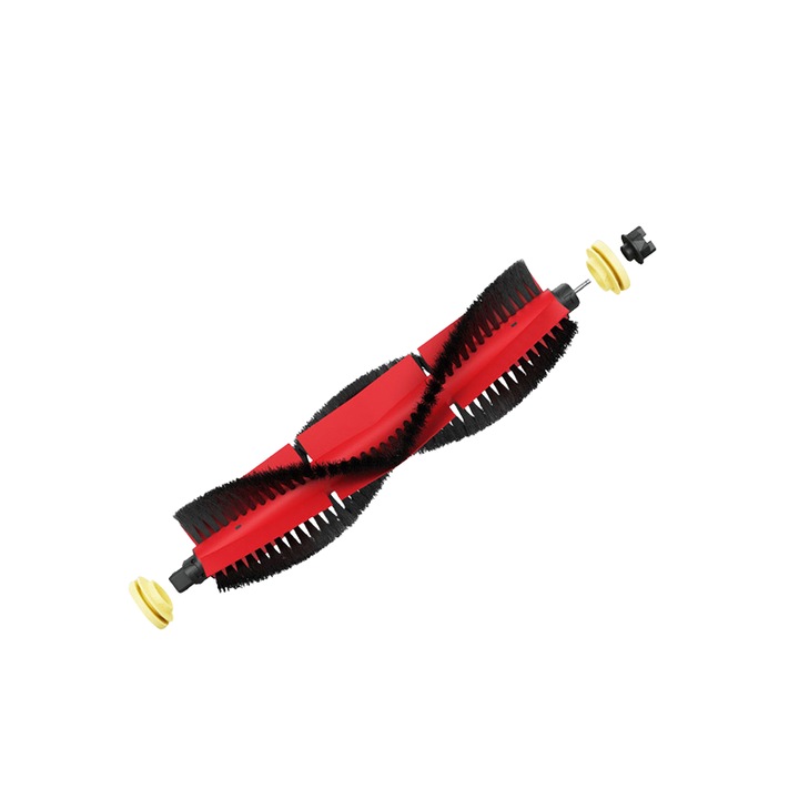Accesorii pentru aspirator, perie principala detasabila, potrivita pentru Roborock S50/T6/T7/T7 pro, Xiaomi 1S, curatare eficienta, instalare usoara, rosu