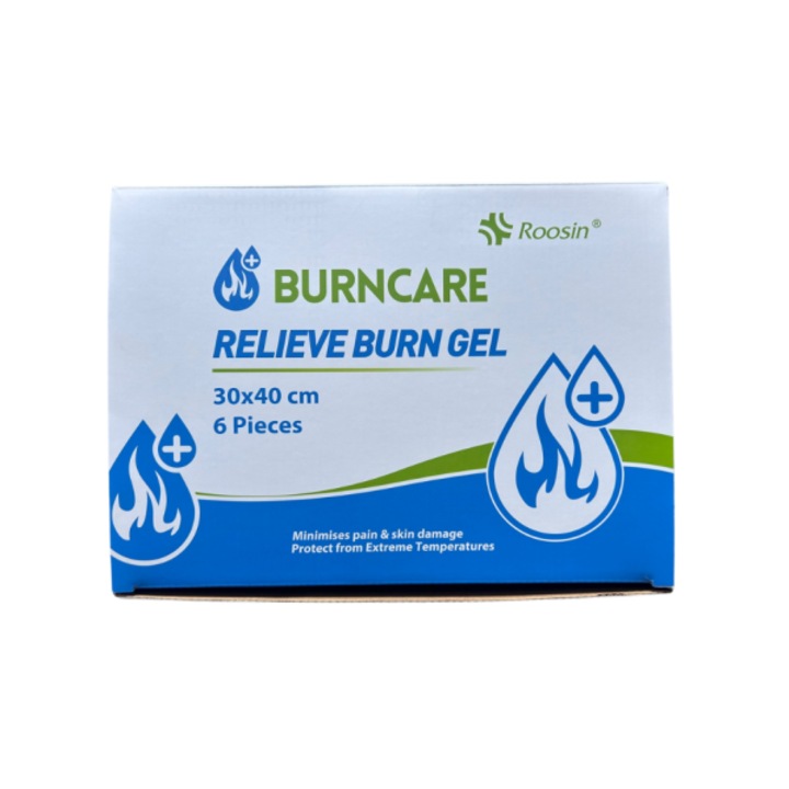Pansament Steril pt Arsuri, Masca Faciala, imbibat cu Hidrogel, BURNCARE, 30x40cm, 1Buc