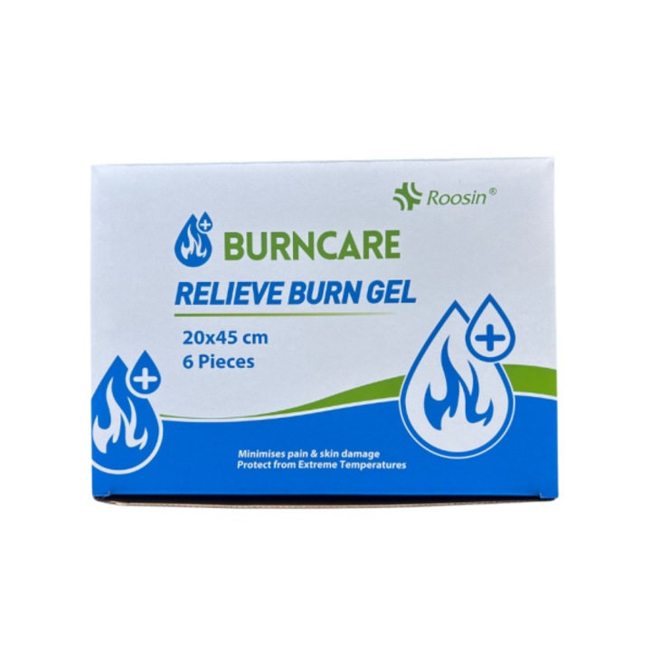 Pansament Steril pt Arsuri imbibat cu Hidrogel, BURNCARE, 20x45cm, 1Buc