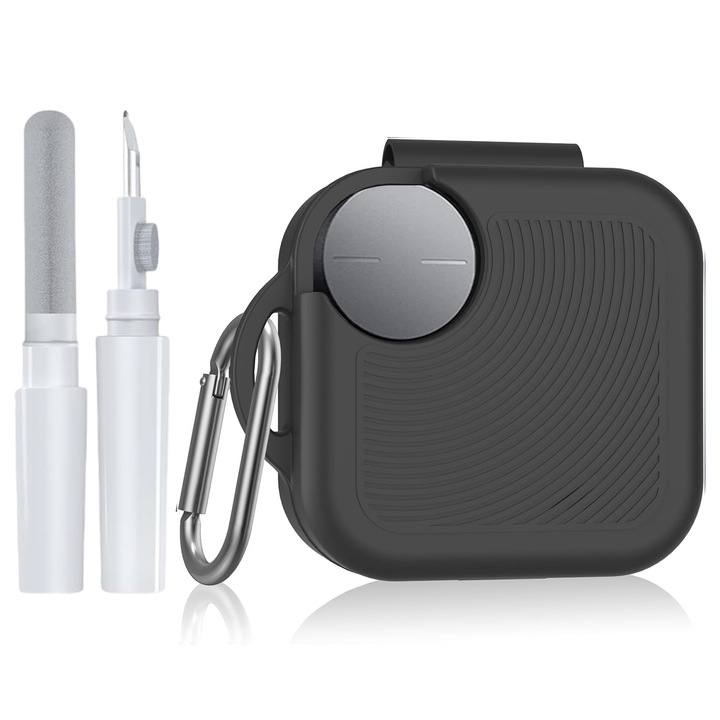 Husa pentru casti CMF Buds Pro 2, husa de protectie din silicon moale, cu kit de curatare si set de accesorii pentru breloc