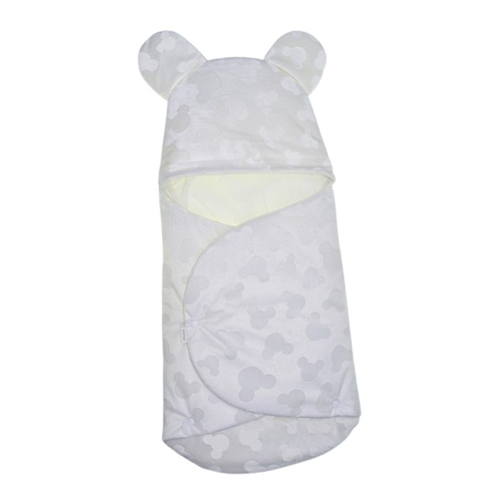 Sistem de infasat reglabil, 70 cm, pentru bebe, Mini Junior 95025C, Crem