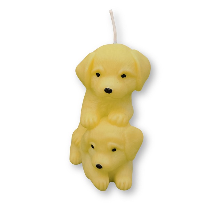 Dekoratív gyertya - somfa