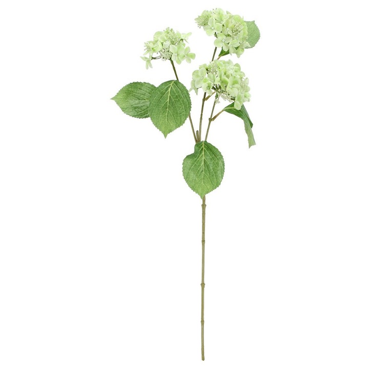 Set 3 Hortensii artificiale verzi 29x29x82h