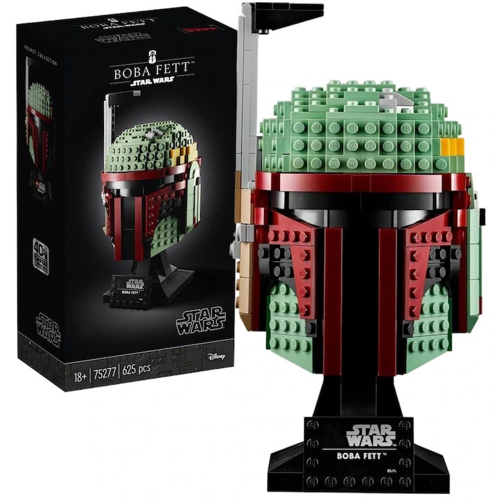 Комплект за конструиране, Boba Fett, каска Star Wars, многоцветен
