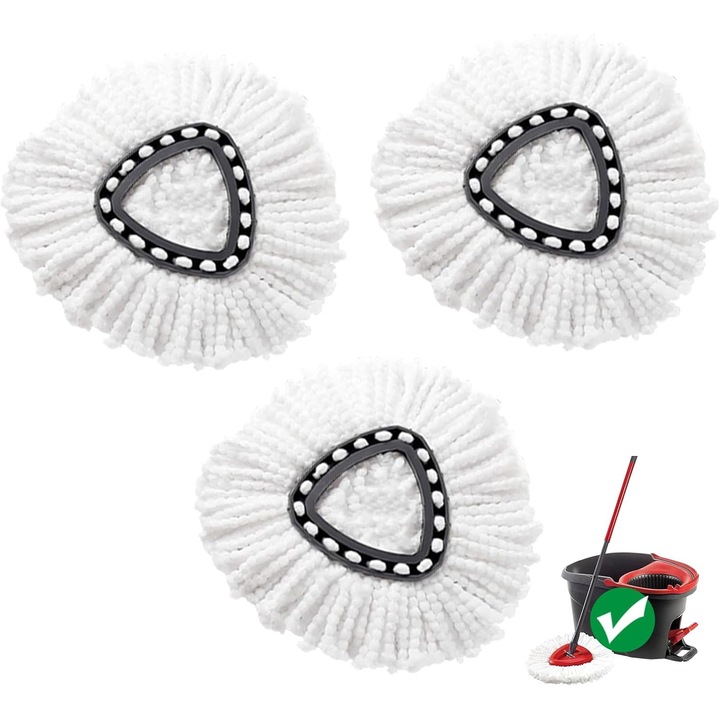 3 db felmosófej csere, forgó felmosófej könnyű kicsavaráshoz, 1 tartályos rendszer, mélytisztítás, mikroszálas és mosógépben mosható