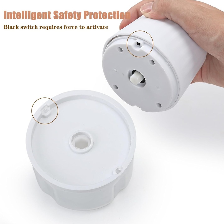 TodyJeyHo elektromos aprító, 250ml, 100W, 3 kés, fehér