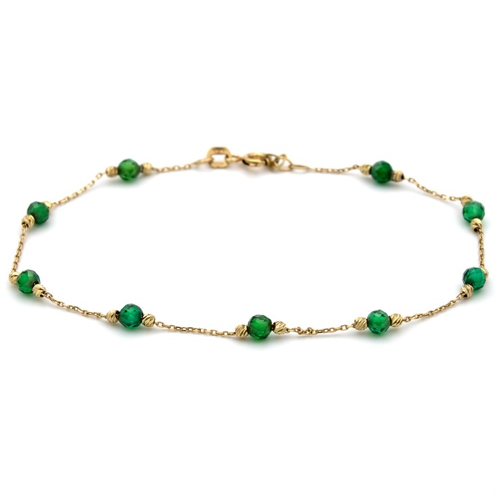 Bratara Spring Aur 14k, 19cm